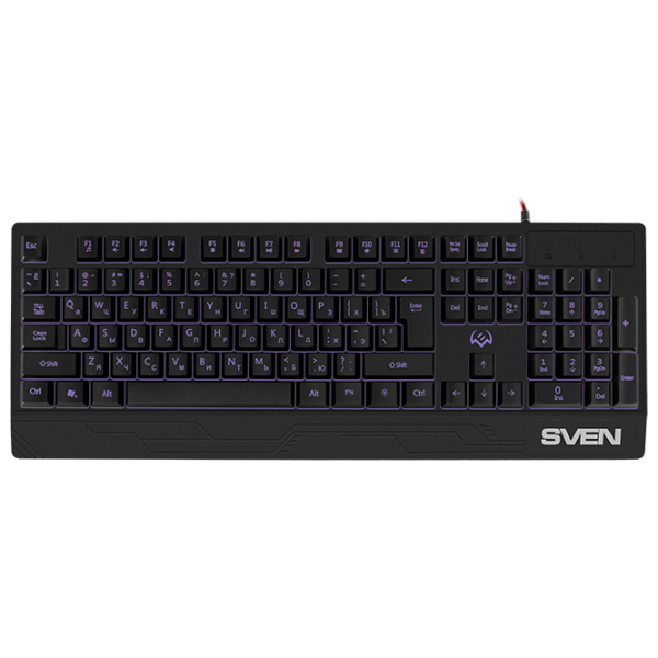 Клавиатура Sven KB-G8300 Проводная/ Черный photo 1