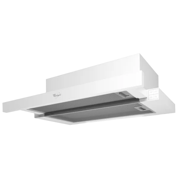 Вытяжка Whirlpool AKR 749/1 WH Телескопическая/ Белый/ Серый photo 1