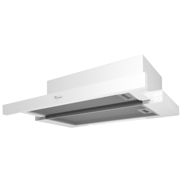 Вытяжка Whirlpool AKR 749/1 WH Телескопическая/ Белый/ Серый photo 1