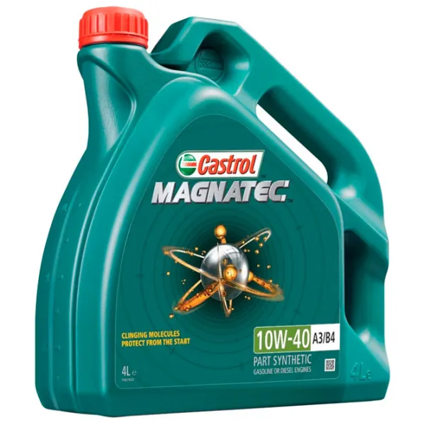 Ulei de motor Castrol Magnatec 10W-40 A3/ B4 10W-40 4 l semisintetic photo 1