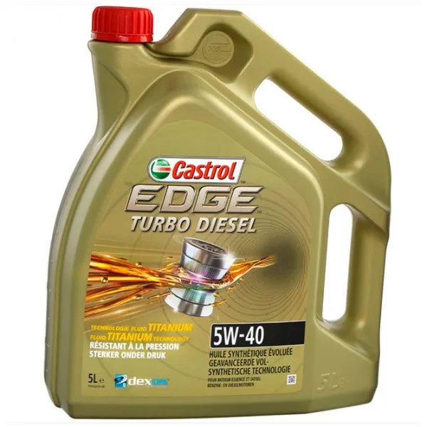 Ulei de motor Castrol 5W40 Edge Turbo Diesel 5W-40 5 l sintetic photo 1