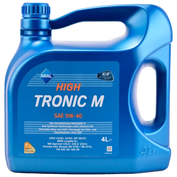 Моторное масло Aral HighTronic 5W-40 4 л синтетическое photo 1