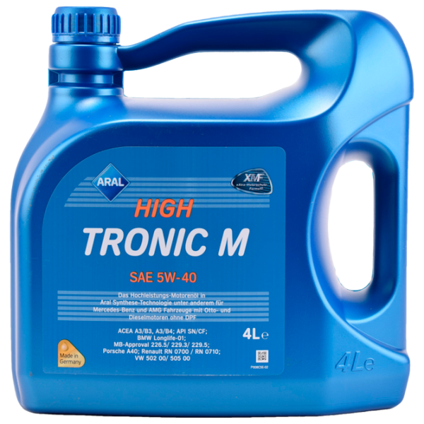 Моторное масло Aral HighTronic 5W-40 4 л синтетическое photo 1