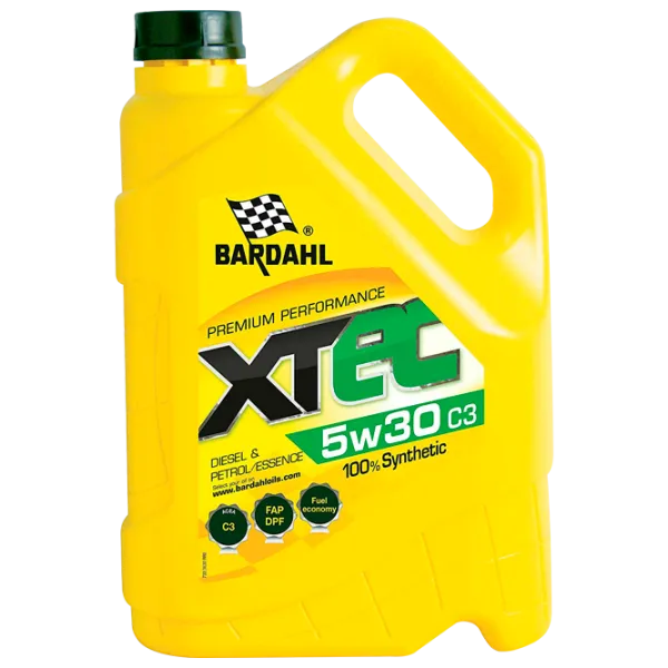 Ulei de motor Bardahl XTEC ACEA C2/ C3 API SN/ SM/ CF 5W-40 5W-40 sintetic photo 1