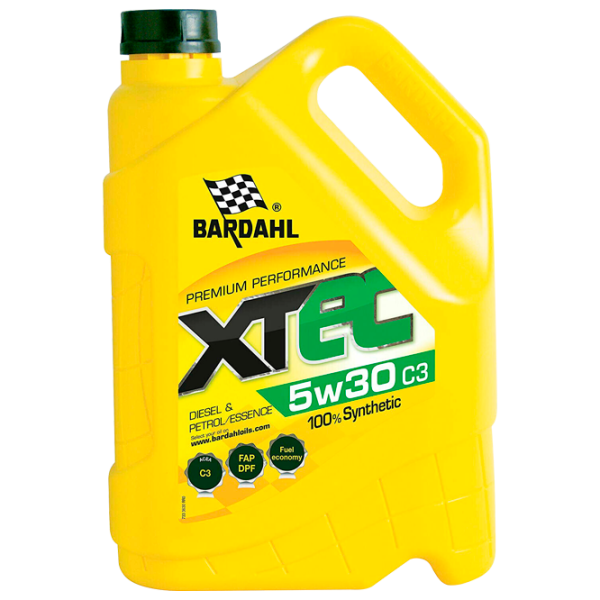 Ulei de motor Bardahl XTEC ACEA C2/ C3 API SN/ SM/ CF 5W-40 5W-40 sintetic photo 1
