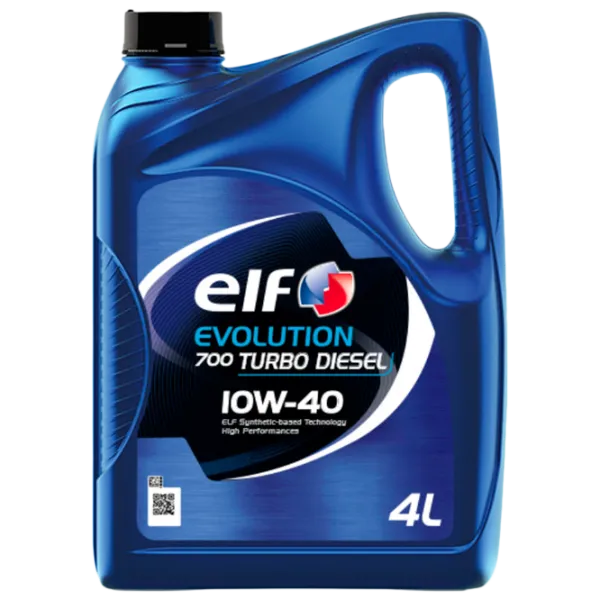 Моторное масло Elf Evolution 700 Turbo Diesel 10W-40 10W-40 4 л полусинтетическое photo 1