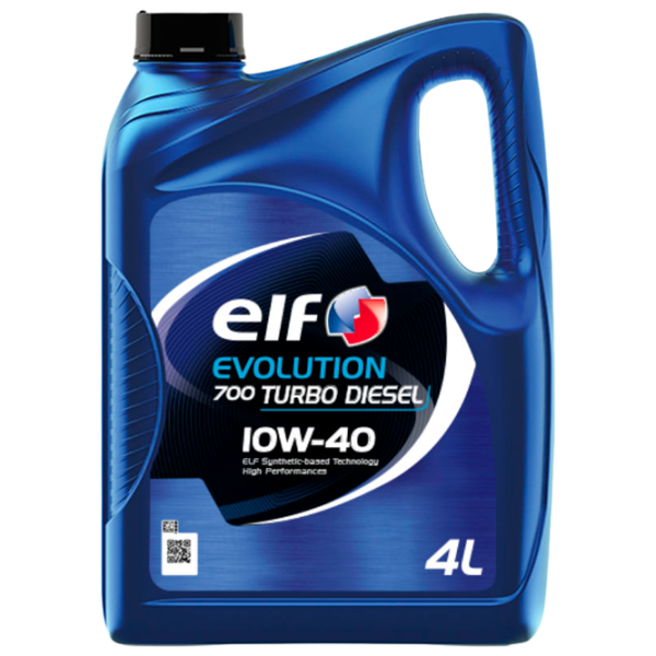 Моторное масло Elf Evolution 700 Turbo Diesel 10W-40 10W-40 4 л полусинтетическое photo 1