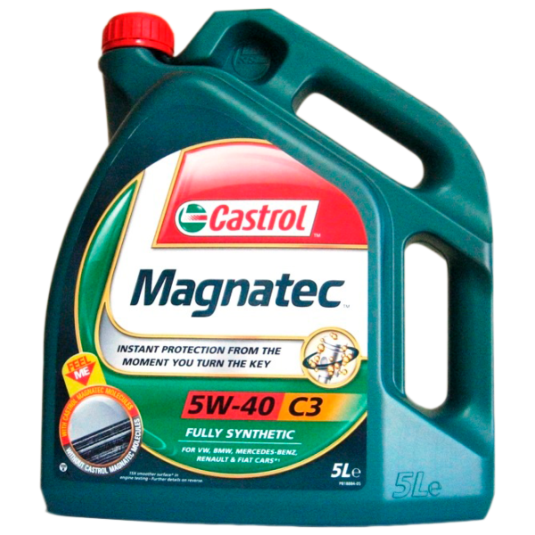 Моторное масло Castrol Magnatec C3 5W-40 5W-40 полусинтетическое photo 1