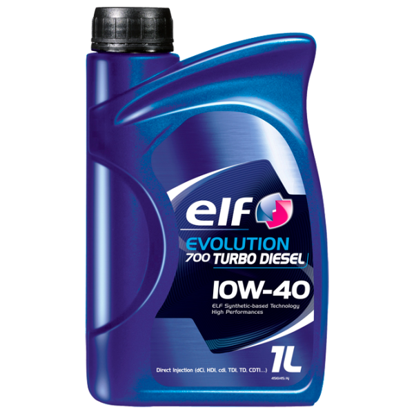 Ulei de motor Elf Evolution 700 Turbo Diesel 10W-40 10W-40 1 l semisintetic photo 1