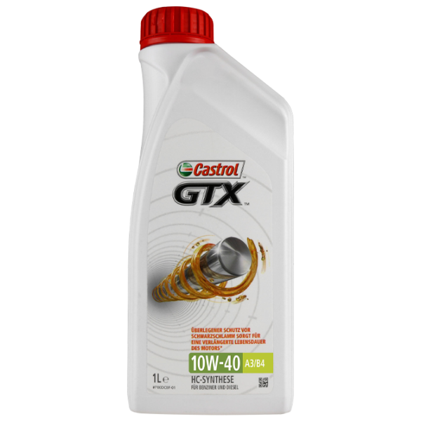 Моторное масло Castrol Magnatec GTX 10W-40 1 л полусинтетическое photo 1