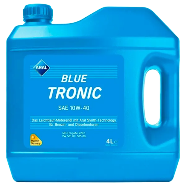 Ulei de motor Aral BlueTronic 10W-40 4 l semisintetic photo 1 Ulei de motor Aral BlueTronic 10W-40 4 l semisintetic photo 1