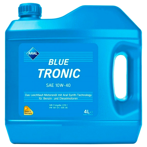 Ulei de motor Aral BlueTronic 10W-40 4 l semisintetic photo 1 Ulei de motor Aral BlueTronic 10W-40 4 l semisintetic photo 1