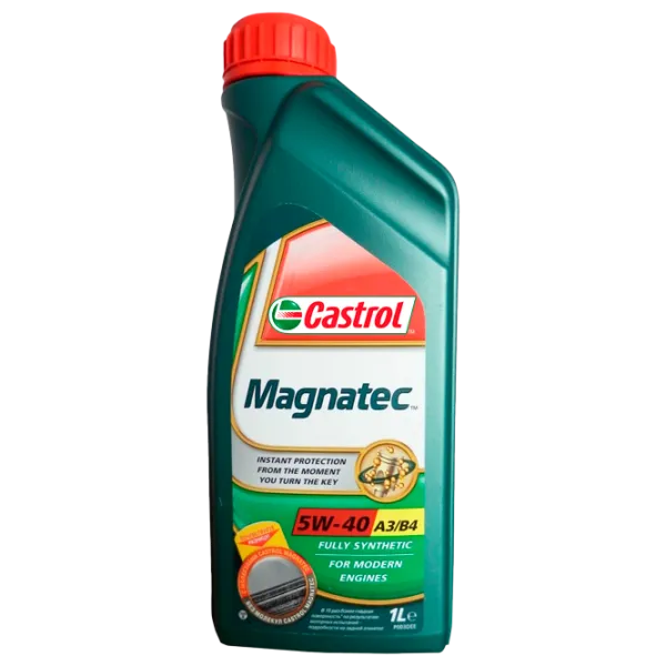 Моторное масло Castrol Magnatec 5W-40 А3/ В4 5W-40 синтетическое photo 1