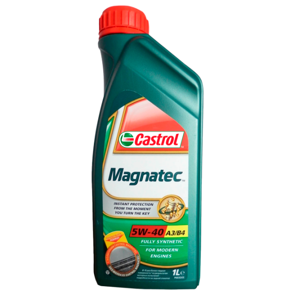 Моторное масло Castrol Magnatec 5W-40 А3/ В4 5W-40 синтетическое photo 1