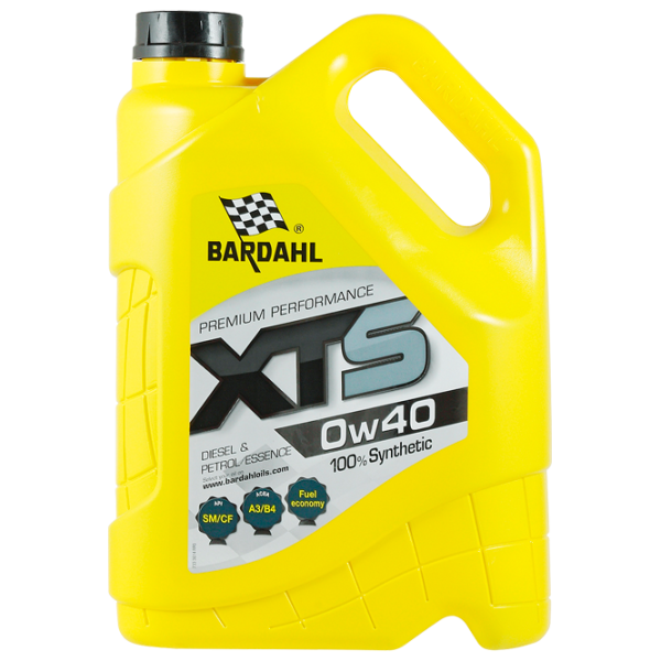 Моторное масло Bardahl XTS SL/ CF A3/ B4 0W-40 0W-40 синтетическое photo 1