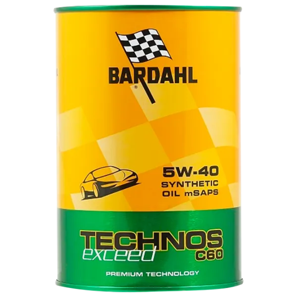 Ulei de motor Bardahl Technos MSAPS Exceed C60 5W-40 5W-40 sintetic photo 1