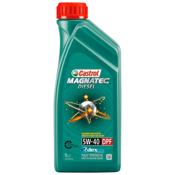 Моторное масло Castrol Magnatec Diesel DPF 5W-40 1 л синтетическое photo 1