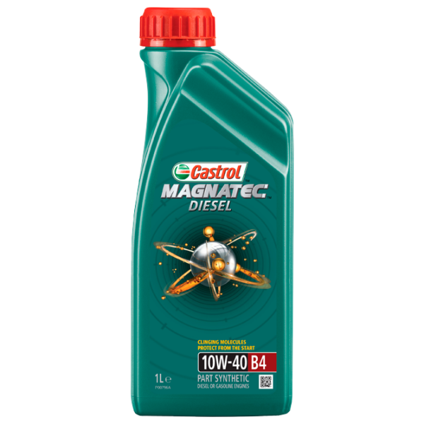 Моторное масло Castrol Magnatec 10W-40 1 л полусинтетическое photo 1