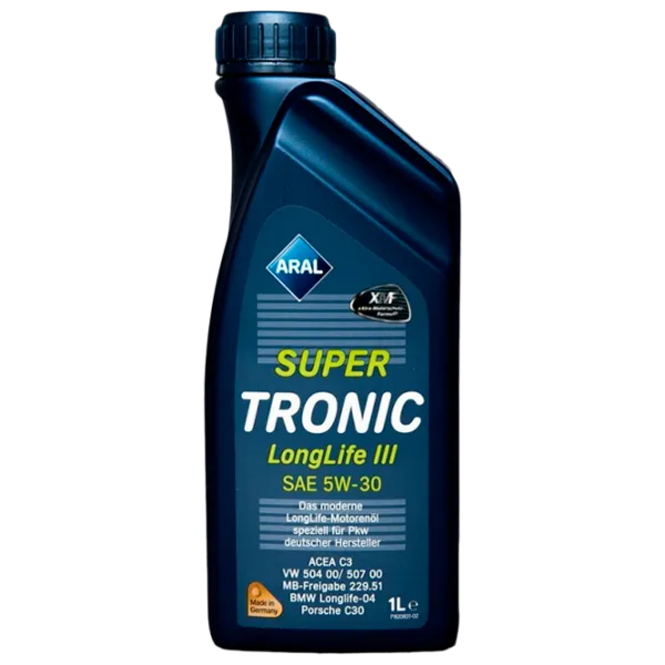Моторное масло Aral SuperTronic LongLife III 5W-30 1 л синтетическое photo 1 Моторное масло Aral SuperTronic LongLife III 5W-30 1 л синтетическое photo 1