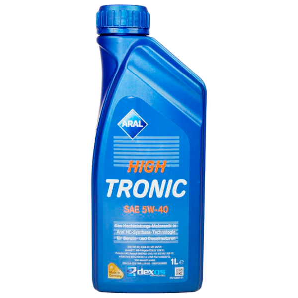 Моторное масло Aral HighTronic 5W-40 1 л синтетическое photo 1