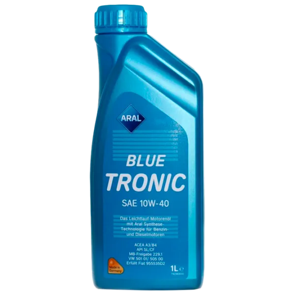 Ulei de motor Aral BlueTronic 10W-40 1 l semisintetic photo 1 Ulei de motor Aral BlueTronic 10W-40 1 l semisintetic photo 1