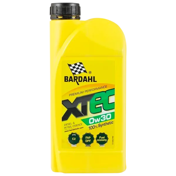 Моторное масло Bardahl XTEC C2 0W-30 0W-30 синтетическое photo 1