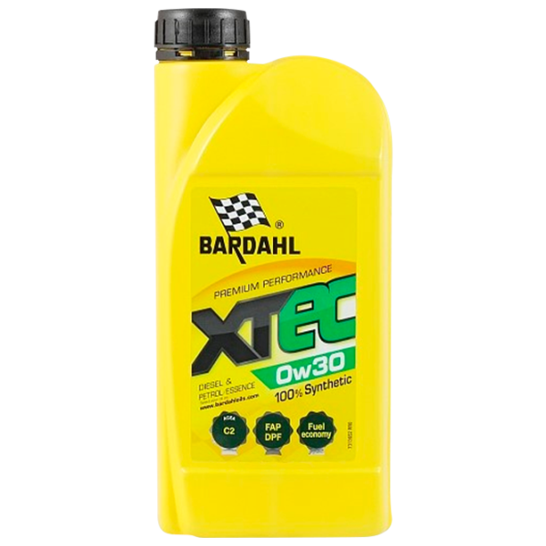Моторное масло Bardahl XTEC C2 0W-30 0W-30 синтетическое photo 1