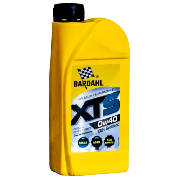 Моторное масло Bardahl XTS SL/ CF A3/ B4 0W-40 0W-40 синтетическое photo 1