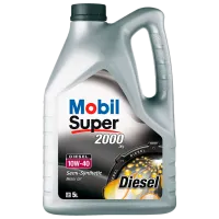 Моторное масло Mobil Super 2000 X1 Diesel 10W-40 10W-40 5 л полусинтетическое