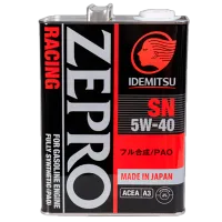 Ulei de motor Idemitsu Zepro Racing SN 5W-40 5W-40 4 l sintetic