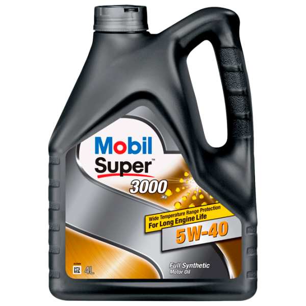 Моторное масло Mobil Super 3000 X1 5W-40 5W-40 4 л синтетическое photo 1