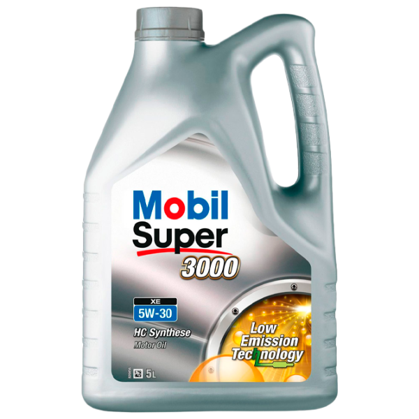 Моторное масло Mobil Super 3000 XE 5W-30 5W-30 5 л синтетическое photo 1