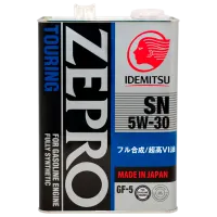 Моторное масло Idemitsu Zepro Touring SN/ GF-5 5W-30 5W-30 4 л синтетическое