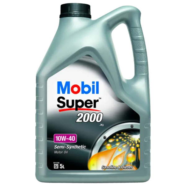Моторное масло Mobil Super 2000 X1 5W-30 5W-30 полусинтетическое photo 1