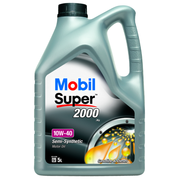 Моторное масло Mobil Super 2000 X1 5W-30 5W-30 полусинтетическое photo 1