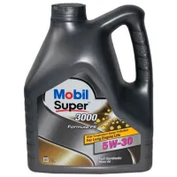 Моторное масло Mobil 5W30 Super 3000 X1 Formula FE 5W-30 5 л синтетическое