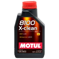 Моторное масло Motul 5W-30 X-Clean 8100 5W-30 1 л синтетическое