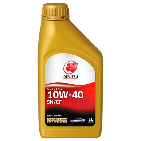 Моторное масло Idemitsu SN/ CF 10W-40 10W-40 1 л полусинтетическое photo 1