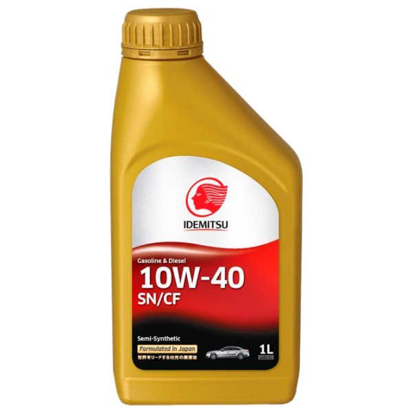 Моторное масло Idemitsu SN/ CF 10W-40 10W-40 1 л полусинтетическое photo 1