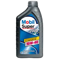 Моторное масло Mobil Super 2000 X1 10W-40 10W-40 1 л полусинтетическое