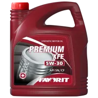 Моторное масло Favorit Premium XFE 5W30 5W-30 синтетическое