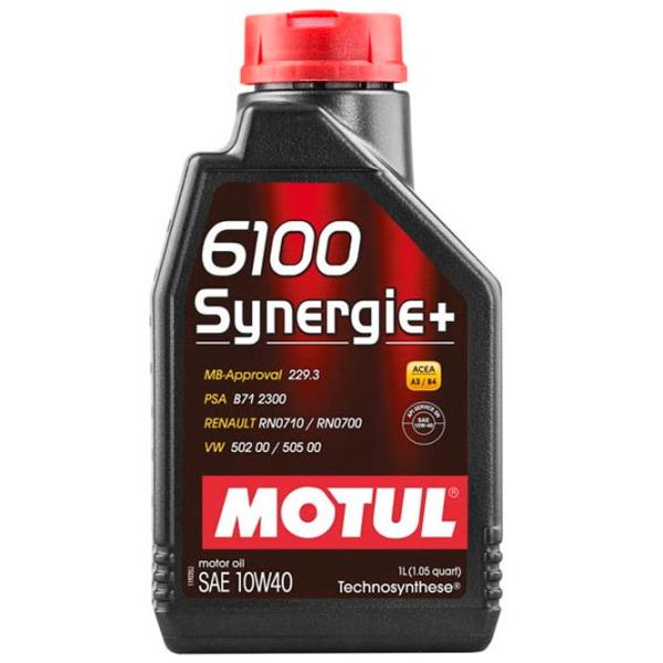 Ulei de motor Motul 10W40 6100 Synergie 10W-40 1 l semisintetic photo 1