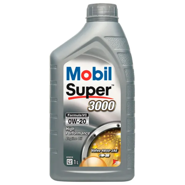 Моторное масло Mobil 0W-20 Super 3000 Formula VC 0W-20 1 л синтетическое photo 1