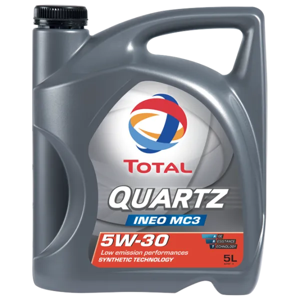 Моторное масло Total Quartz Ineo MC3 5W-30 5W-30 5 л синтетическое photo 1