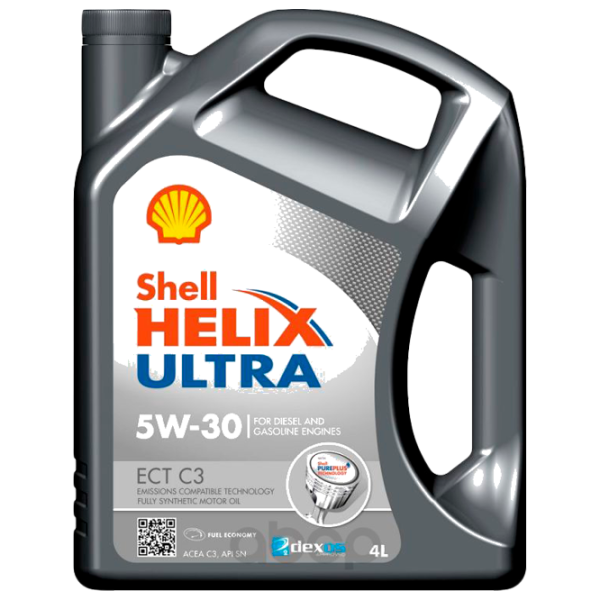 Моторное масло Shell Helix Ultra ECT C3 5W-30 5W-30 синтетическое photo 1