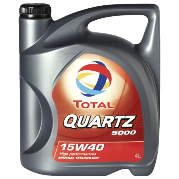 Моторное масло Total Quartz 5000 15W-40 15W-40 минеральное photo 1