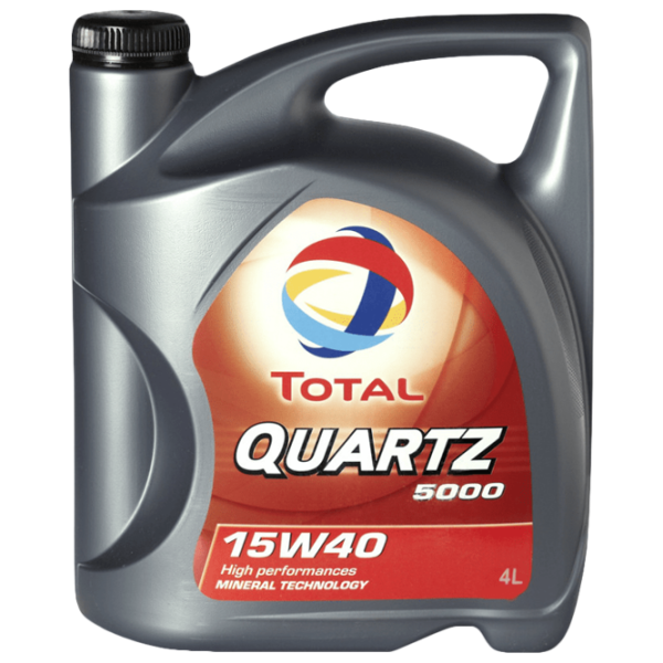 Моторное масло Total Quartz 5000 15W-40 15W-40 минеральное photo 1