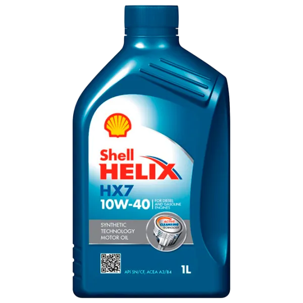 Ulei de motor Shell Helix HX7 10W-40 10W-40 semisintetic photo 1