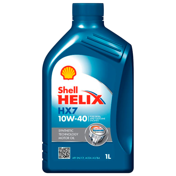 Ulei de motor Shell Helix HX7 10W-40 10W-40 semisintetic photo 1