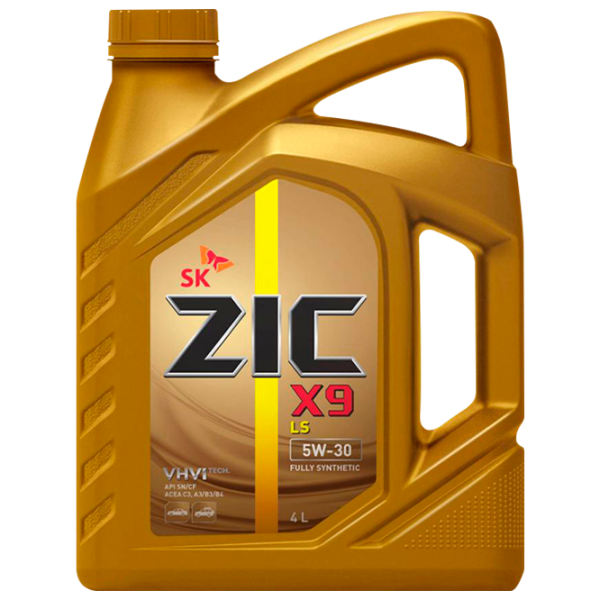 Ulei de motor ZIC X9 LS 5W-30 5W-30 4 l sintetic photo 1